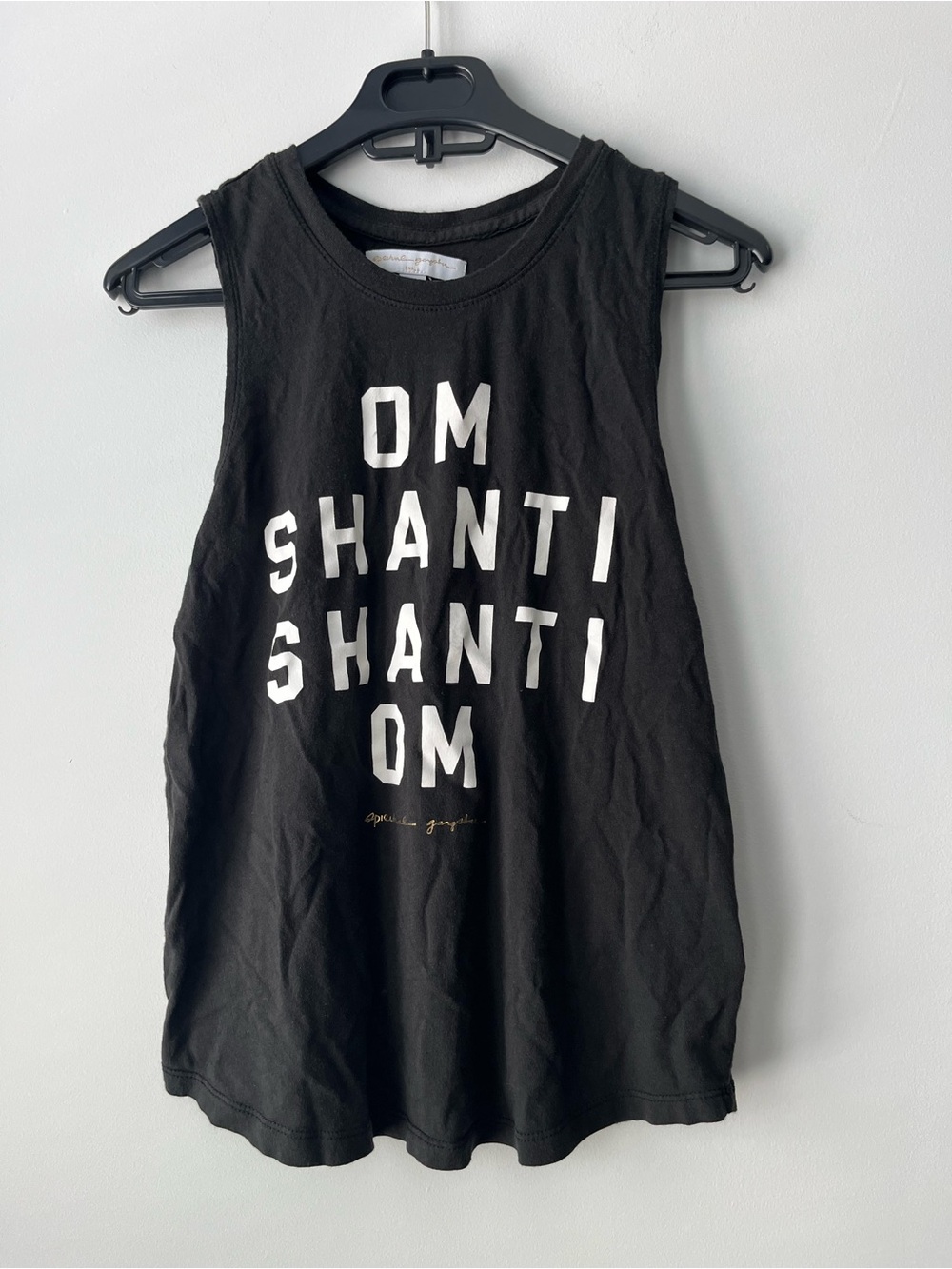 Spiritual Gangster Black Tank Top